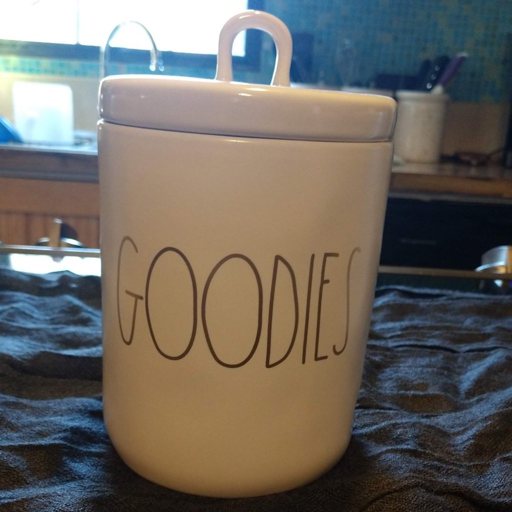 NEW Rae Dunn Goodies Loop Lidded Canister